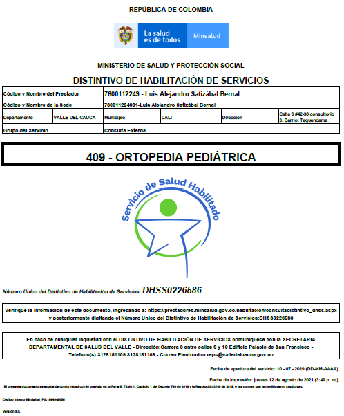 Lesiones deportivas pediátricas  Ortopedia y Ortopedia Pediátrica